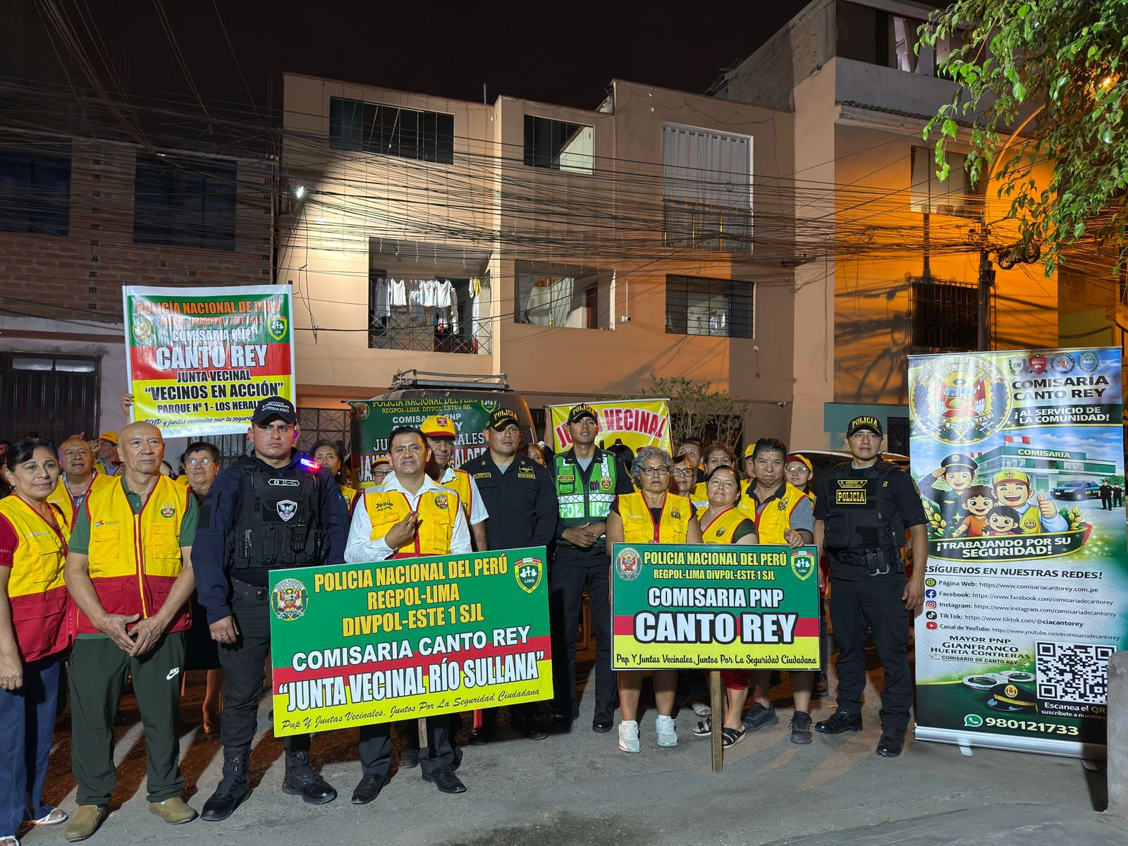 Reunión junta vecinal